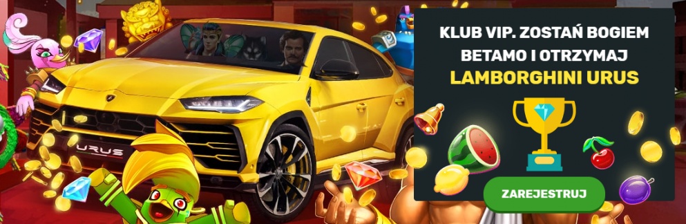 Promocja w Betamo   wygraj Lamborghini Urus