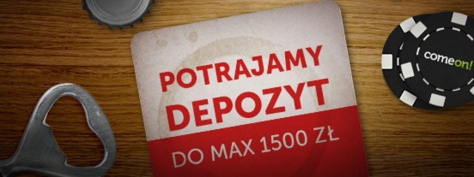 Bonus w Kasynie Comeon, który potroi Twój depozyt