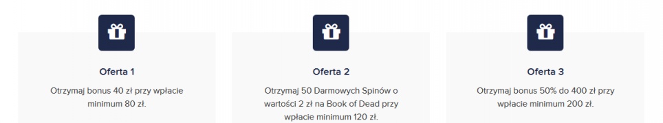 Niedzielna szczegółowa oferta w CasinoEuro