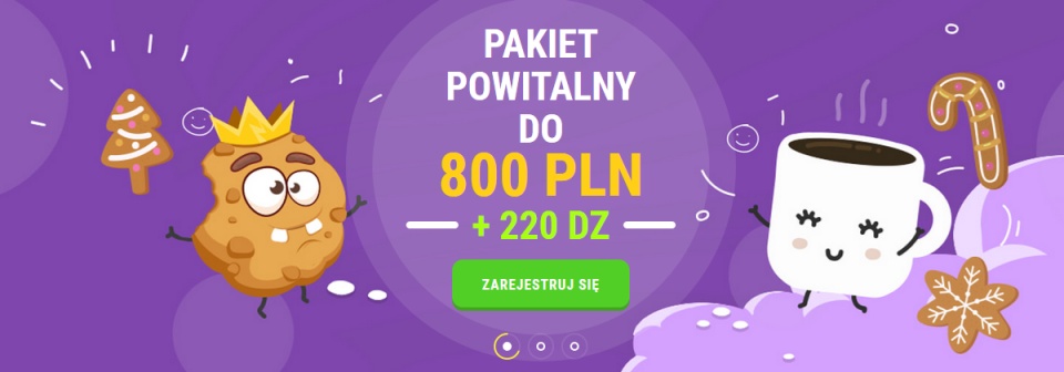 Jakie bonusy powitalne znajdziemy w Cookie Casino?