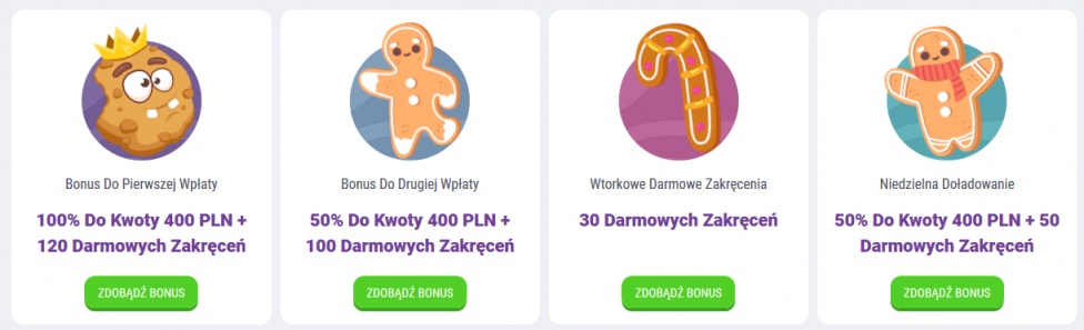 Promocje w Cookie Casino mogą zbudować budżet na grę