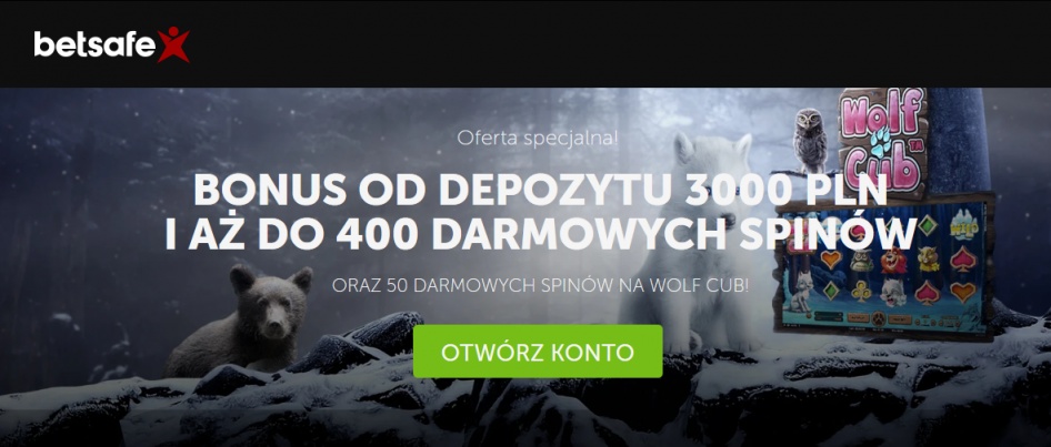 Odbierz ekskluzywne bonusy powitalne dostępne w Kasynie Betsafe