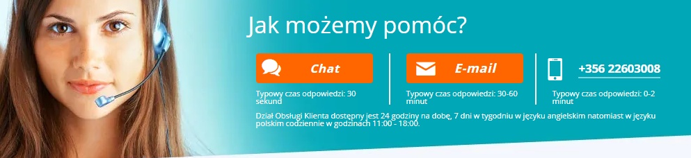 Profesjonalny support oferowany przez Betsson