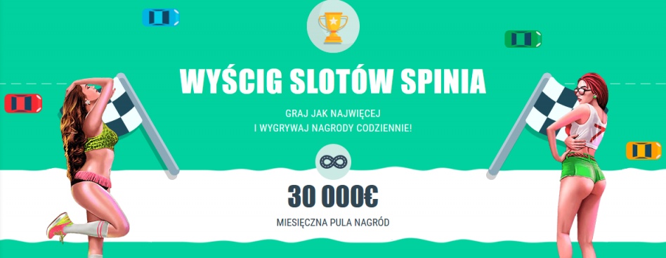 Jakie turnieje kasynowe znajdziemy w Spinia?