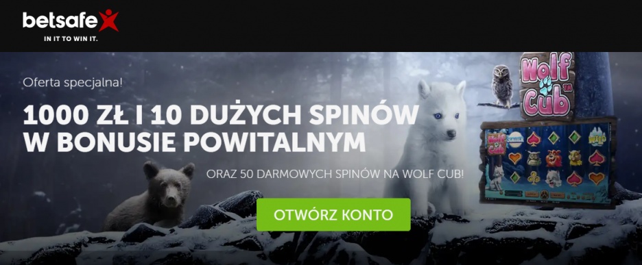 Tylko u nas fenomenalny bonus powitalny w betsafe